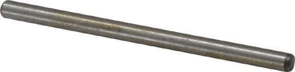 Unbrako - 1/8" Diam x 2" Pin Length Grade 8 Alloy Steel Oversized Dowel Pin - C 60 (Surface) & C 50-58 Hardness, 1,845 Lb Breaking Strength, 1 Beveled & 1 Rounded End - Eagle Tool & Supply