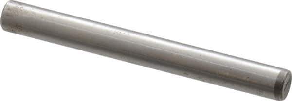Unbrako - 3/16" Diam x 1-3/4" Pin Length Grade 8 Alloy Steel Oversized Dowel Pin - C 60 (Surface) & C 50-58 Hardness, 4,140 Lb Breaking Strength, 1 Beveled & 1 Rounded End - Eagle Tool & Supply
