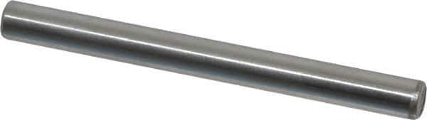 Unbrako - 3/16" Diam x 2" Pin Length Grade 8 Alloy Steel Oversized Dowel Pin - C 60 (Surface) & C 50-58 Hardness, 4,140 Lb Breaking Strength, 1 Beveled & 1 Rounded End - Eagle Tool & Supply
