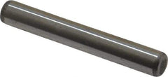 Unbrako - 1/4" Diam x 1-3/4" Pin Length Grade 8 Alloy Steel Oversized Dowel Pin - C 60 (Surface) & C 50-58 Hardness, 7,370 Lb Breaking Strength, 1 Beveled & 1 Rounded End - Eagle Tool & Supply