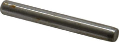 Unbrako - 1/4" Diam x 2" Pin Length Grade 8 Alloy Steel Oversized Dowel Pin - C 60 (Surface) & C 50-58 Hardness, 7,370 Lb Breaking Strength, 1 Beveled & 1 Rounded End - Eagle Tool & Supply
