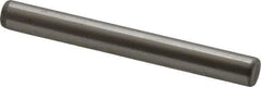 Unbrako - 1/4" Diam x 2-1/4" Pin Length Grade 8 Alloy Steel Oversized Dowel Pin - C 60 (Surface) & C 50-58 Hardness, 7,370 Lb Breaking Strength, 1 Beveled & 1 Rounded End - Eagle Tool & Supply