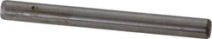 Unbrako - 1/4" Diam x 2-1/2" Pin Length Grade 8 Alloy Steel Oversized Dowel Pin - C 60 (Surface) & C 50-58 Hardness, 7,370 Lb Breaking Strength, 1 Beveled & 1 Rounded End - Eagle Tool & Supply