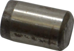 Unbrako - 5/16" Diam x 1/2" Pin Length Grade 8 Alloy Steel Oversized Dowel Pin - C 60 (Surface) & C 50-58 Hardness, 11,500 Lb Breaking Strength, 1 Beveled & 1 Rounded End - Eagle Tool & Supply