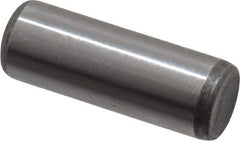 Unbrako - 5/16" Diam x 7/8" Pin Length Grade 8 Alloy Steel Oversized Dowel Pin - C 60 (Surface) & C 50-58 Hardness, 11,500 Lb Breaking Strength, 1 Beveled & 1 Rounded End - Eagle Tool & Supply