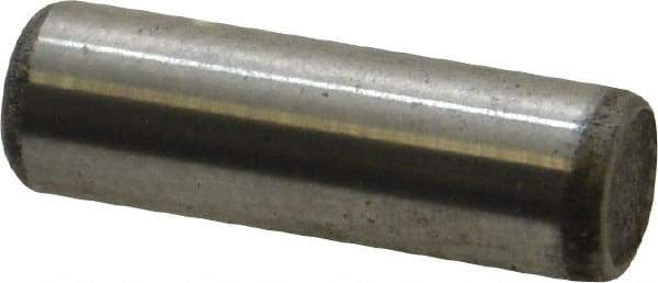 Unbrako - 5/16" Diam x 1" Pin Length Grade 8 Alloy Steel Oversized Dowel Pin - C 60 (Surface) & C 50-58 Hardness, 11,500 Lb Breaking Strength, 1 Beveled & 1 Rounded End - Eagle Tool & Supply