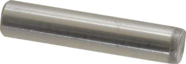 Unbrako - 5/16" Diam x 1-1/2" Pin Length Grade 8 Alloy Steel Oversized Dowel Pin - C 60 (Surface) & C 50-58 Hardness, 11,500 Lb Breaking Strength, 1 Beveled & 1 Rounded End - Eagle Tool & Supply
