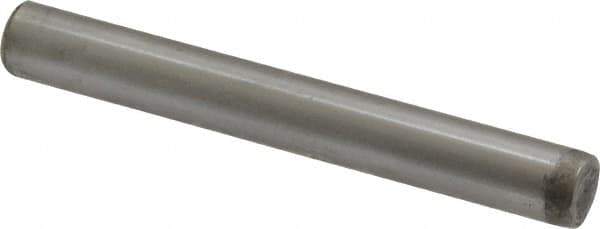 Unbrako - 5/16" Diam x 2-1/2" Pin Length Grade 8 Alloy Steel Oversized Dowel Pin - C 60 (Surface) & C 50-58 Hardness, 11,500 Lb Breaking Strength, 1 Beveled & 1 Rounded End - Eagle Tool & Supply