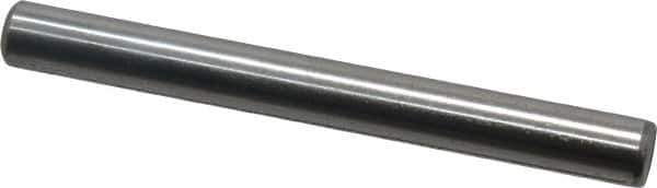 Unbrako - 5/16" Diam x 3" Pin Length Grade 8 Alloy Steel Oversized Dowel Pin - C 60 (Surface) & C 50-58 Hardness, 11,500 Lb Breaking Strength, 1 Beveled & 1 Rounded End - Eagle Tool & Supply