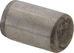 Unbrako - 3/8" Diam x 5/8" Pin Length Grade 8 Alloy Steel Oversized Dowel Pin - C 60 (Surface) & C 50-58 Hardness, 16,580 Lb Breaking Strength, 1 Beveled & 1 Rounded End - Eagle Tool & Supply
