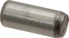 Unbrako - 3/8" Diam x 7/8" Pin Length Grade 8 Alloy Steel Oversized Dowel Pin - C 60 (Surface) & C 50-58 Hardness, 16,580 Lb Breaking Strength, 1 Beveled & 1 Rounded End - Eagle Tool & Supply