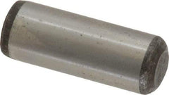Unbrako - 3/8" Diam x 1" Pin Length Grade 8 Alloy Steel Oversized Dowel Pin - C 60 (Surface) & C 50-58 Hardness, 16,580 Lb Breaking Strength, 1 Beveled & 1 Rounded End - Eagle Tool & Supply