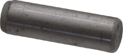 Unbrako - 3/8" Diam x 1-1/4" Pin Length Grade 8 Alloy Steel Oversized Dowel Pin - C 60 (Surface) & C 50-58 Hardness, 16,580 Lb Breaking Strength, 1 Beveled & 1 Rounded End - Eagle Tool & Supply