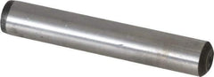 Unbrako - 3/8" Diam x 2-1/4" Pin Length Grade 8 Alloy Steel Oversized Dowel Pin - C 60 (Surface) & C 50-58 Hardness, 16,580 Lb Breaking Strength, 1 Beveled & 1 Rounded End - Eagle Tool & Supply