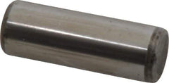 Unbrako - 7/16" Diam x 1-1/4" Pin Length Grade 8 Alloy Steel Oversized Dowel Pin - C 60 (Surface) & C 50-58 Hardness, 22,540 Lb Breaking Strength, 1 Beveled & 1 Rounded End - Eagle Tool & Supply