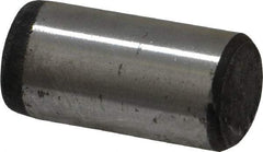 Unbrako - 1/2" Diam x 1" Pin Length Grade 8 Alloy Steel Oversized Dowel Pin - C 60 (Surface) & C 50-58 Hardness, 29,460 Lb Breaking Strength, 1 Beveled & 1 Rounded End - Eagle Tool & Supply