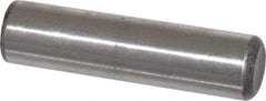 Unbrako - 1/2" Diam x 2" Pin Length Grade 8 Alloy Steel Oversized Dowel Pin - C 60 (Surface) & C 50-58 Hardness, 29,460 Lb Breaking Strength, 1 Beveled & 1 Rounded End - Eagle Tool & Supply