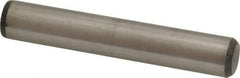 Unbrako - 1/2" Diam x 3" Pin Length Grade 8 Alloy Steel Oversized Dowel Pin - C 60 (Surface) & C 50-58 Hardness, 29,460 Lb Breaking Strength, 1 Beveled & 1 Rounded End - Eagle Tool & Supply