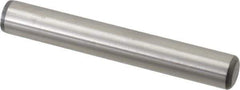 Unbrako - 1/2" Diam x 3-1/2" Pin Length Grade 8 Alloy Steel Oversized Dowel Pin - C 60 (Surface) & C 50-58 Hardness, 29,460 Lb Breaking Strength, 1 Beveled & 1 Rounded End - Eagle Tool & Supply