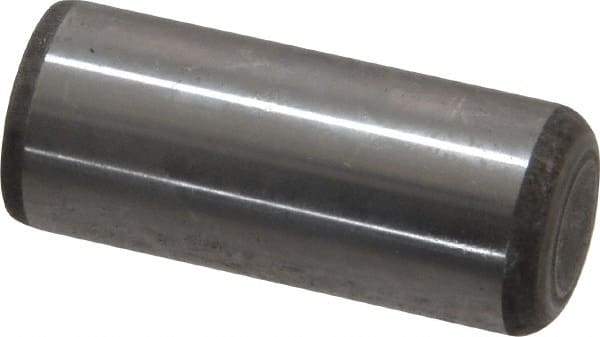 Unbrako - 5/8" Diam x 1-1/2" Pin Length Grade 8 Alloy Steel Oversized Dowel Pin - C 60 (Surface) & C 50-58 Hardness, 46,020 Lb Breaking Strength, 1 Beveled & 1 Rounded End - Eagle Tool & Supply