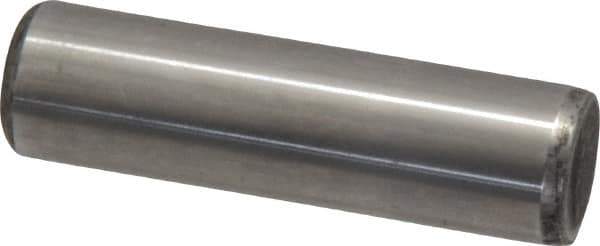 Unbrako - 5/8" Diam x 2-1/4" Pin Length Grade 8 Alloy Steel Oversized Dowel Pin - C 60 (Surface) & C 50-58 Hardness, 46,020 Lb Breaking Strength, 1 Beveled & 1 Rounded End - Eagle Tool & Supply