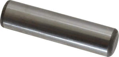 Unbrako - 5/8" Diam x 2-1/2" Pin Length Grade 8 Alloy Steel Oversized Dowel Pin - C 60 (Surface) & C 50-58 Hardness, 46,020 Lb Breaking Strength, 1 Beveled & 1 Rounded End - Eagle Tool & Supply