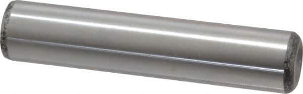 Unbrako - 5/8" Diam x 3" Pin Length Grade 8 Alloy Steel Oversized Dowel Pin - C 60 (Surface) & C 50-58 Hardness, 46,020 Lb Breaking Strength, 1 Beveled & 1 Rounded End - Eagle Tool & Supply