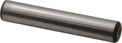 Unbrako - 5/8" Diam x 3-1/2" Pin Length Grade 8 Alloy Steel Oversized Dowel Pin - C 60 (Surface) & C 50-58 Hardness, 46,020 Lb Breaking Strength, 1 Beveled & 1 Rounded End - Eagle Tool & Supply