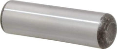 Unbrako - 3/4" Diam x 2-1/2" Pin Length Grade 8 Alloy Steel Oversized Dowel Pin - C 60 (Surface) & C 50-58 Hardness, 66,270 Lb Breaking Strength, 1 Beveled & 1 Rounded End - Eagle Tool & Supply