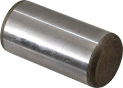 Unbrako - 1" Diam x 2" Pin Length Grade 8 Alloy Steel Oversized Dowel Pin - C 60 (Surface) & C 50-58 Hardness, 117,810 Lb Breaking Strength, 1 Beveled & 1 Rounded End - Eagle Tool & Supply