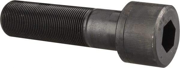 Unbrako - 1-1/2 - 12 UNF Hex Socket Drive, Socket Cap Screw - Alloy Steel, Black Oxide Finish, 5-1/2" Length Under Head - Eagle Tool & Supply