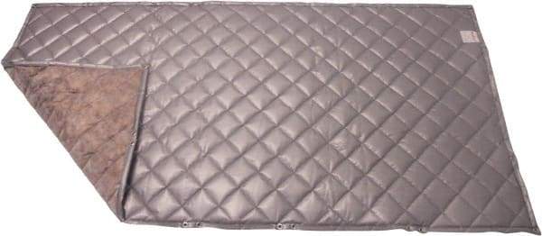 Singer Safety - 4' Long x 48" Wide, Fiberglass Panel - ASTM E-84 Specification, Metallic Gray - Eagle Tool & Supply