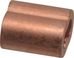 Value Collection - 1/8" Oval Compression Sleeve - Copper - Eagle Tool & Supply