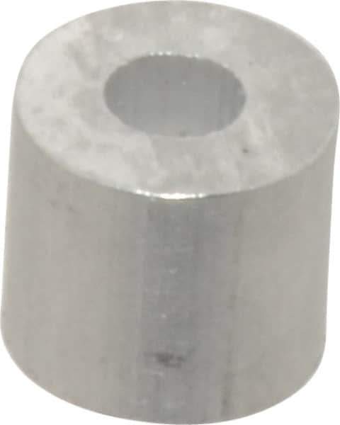 Value Collection - 1/8" Round Stop Compression Sleeve - Aluminum - Eagle Tool & Supply