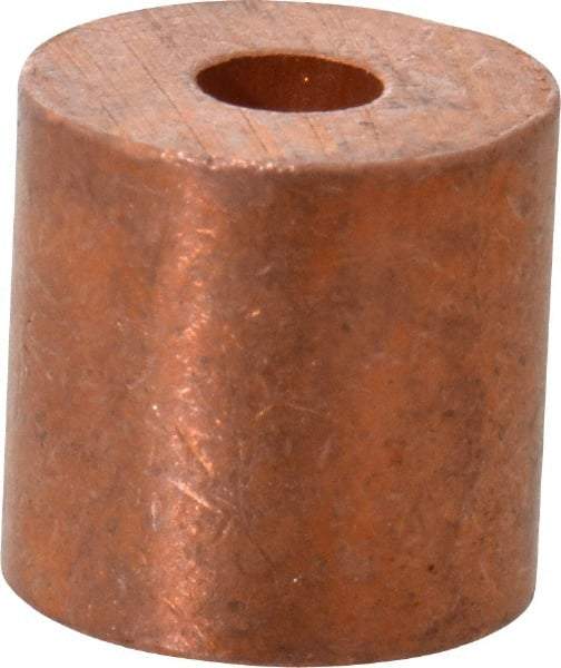 Value Collection - 3/32" Round Stop Compression Sleeve - Copper - Eagle Tool & Supply