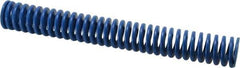 Associated Spring Raymond - 32mm Hole Diam, 16mm Rod Diam, 10" Free Length, Blue Die Spring - 2033 N Max Deflection, 95mm Max Deflection, Medium Duty, Chromium Alloy Steel - Eagle Tool & Supply