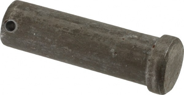 Made in USA - 1" Pin Diam, 3-1/4" OAL, Standard Clevis Pin - Eagle Tool & Supply