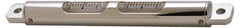 Geier & Bluhm, Inc. - 6-1/4 Inch Long, Brass Tubular and Pocket Level - 0.1 Inch Sensitivity, 11/16 Inch High/Diameter, Chrome, 1 Vial - Eagle Tool & Supply