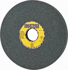 Tru-Maxx - 7" Diam x 1-1/4" Hole x 1" Thick, I Hardness, 100 Grit Surface Grinding Wheel - Silicon Carbide, Type 5, Fine Grade, 3,600 Max RPM, Vitrified Bond, One-Side Recess - Eagle Tool & Supply