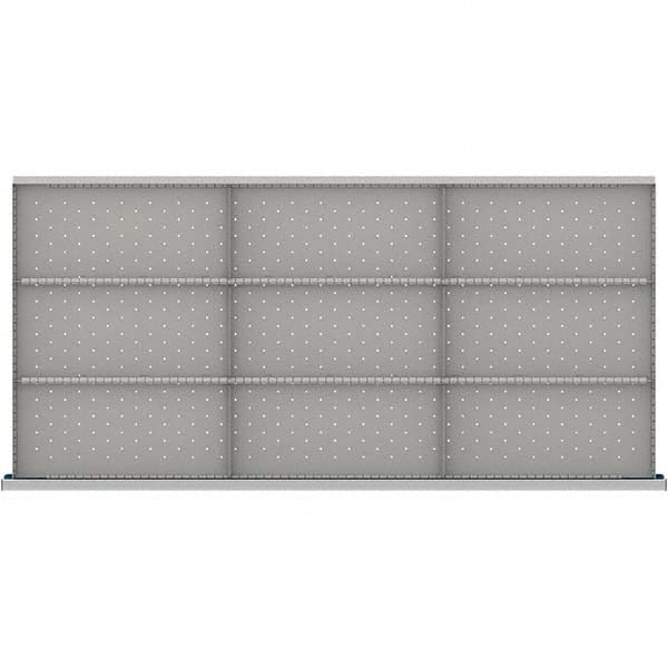 LISTA - 9-Compartment Drawer Divider Layout for 3.15" High Drawers - Eagle Tool & Supply