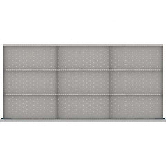 LISTA - 9-Compartment Drawer Divider Layout for 3.15" High Drawers - Eagle Tool & Supply