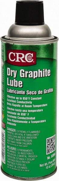 CRC - 16 oz Aerosol Dry Film/Graphite Lubricant - Dark Gray, 850°F Max - Eagle Tool & Supply