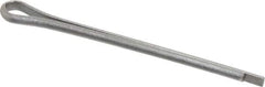 Made in USA - 1/16" Diam x 1" Long Extended Prong Cotter Pin - Grade 18-8, Uncoated, Stainless Steel - Eagle Tool & Supply