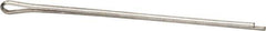 Made in USA - 1/16" Diam x 2" Long Extended Prong Cotter Pin - Grade 18-8, Uncoated, Stainless Steel - Eagle Tool & Supply