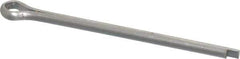 Made in USA - 1/8" Diam x 2" Long Extended Prong Cotter Pin - Grade 18-8, Uncoated, Stainless Steel - Eagle Tool & Supply