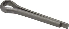 Value Collection - 3/16" Diam x 1" Long Extended Prong Cotter Pin - Grade 18-8, Uncoated, Stainless Steel - Eagle Tool & Supply