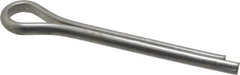 Made in USA - 5/16" Diam x 2-1/2" Long Extended Prong Cotter Pin - Grade 18-8, Uncoated, Stainless Steel - Eagle Tool & Supply