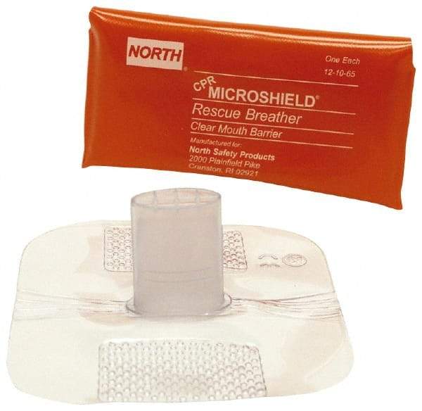 North - Disposable CPR Masks/Breathers Compatible First Aid Kits: North Unitized First Aid Kits Includes: Gloves; Wipes - Eagle Tool & Supply