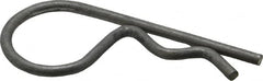 Made in USA - 3/8 to 7/16" Shaft Diam, 1-7/8" Long, 0.092" Wire Diam, Hair Pin Cotter - Eagle Tool & Supply