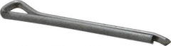 Made in USA - 1/8" Diam x 1-1/2" Long Hammerlock Cotter Pin - Grade 2, Zinc-Plated, Steel - Eagle Tool & Supply